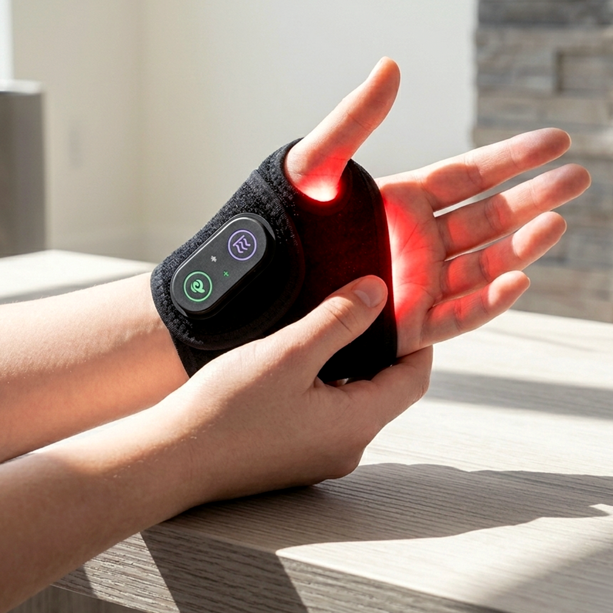 NuraWrap Red Light Wrist Wrap